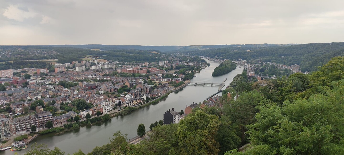 Namen vanuit de kabelbaan