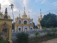 Tempel voor aanschouwen zonsondergang