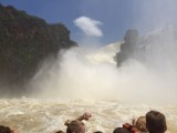 Bijna aan de waterval!!