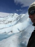 Op de gletsjer Perito Moreno
