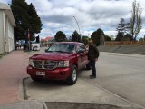 Met de auto in Puerto Natales