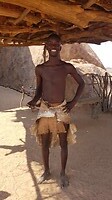 Damara in traditionele kleding