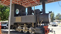 locomotief bij railway museum