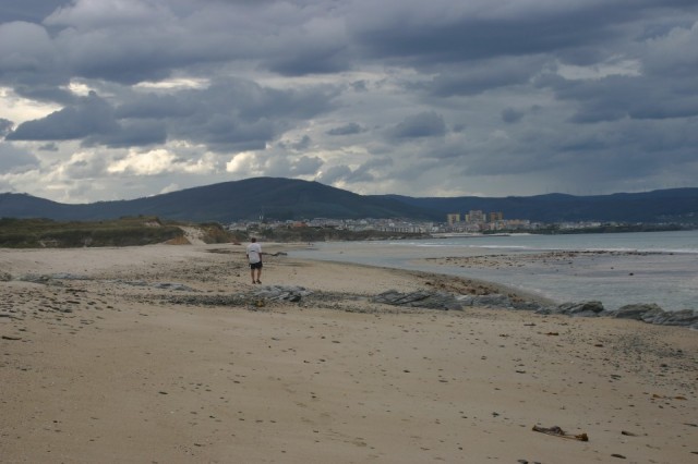 strand bij de camping