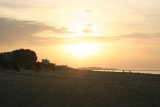 Zonsondergang in Isla Cristina.