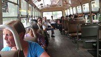Bangkok, lokale bus naar Soi Rambuttri