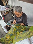 Batik werkplaats bij het Kraton