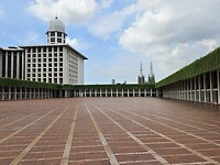 Istiqlal moskee in Jakarta
