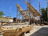 Dhow werf in Sur