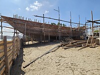 Dhow werf in Sur