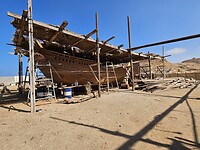 Dhow werf in Sur