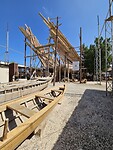 Dhow werf in Sur