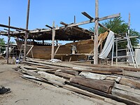 Dhow werf in Sur