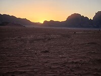 Wadi Rum woestijn
