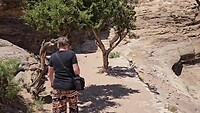 Backdoor trail Petra