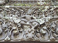 Mooi ornament op de tempel.