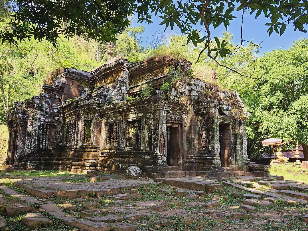 Heilige tempel op Vat Phou.