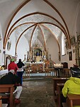 Het kerkje van binnen.