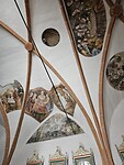 Fresco's op het plafond