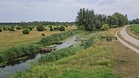 Oude Rijn en omgeving op Gelders Eiland