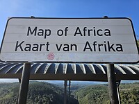 Kaart van Afrika