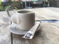 Schattig kopje koffie