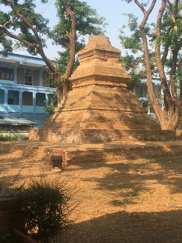 Oude ruïne tempel