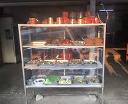 Geen idee wat voor eten in deze kast staat
