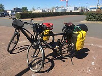 Startklaar voor de grote fietstocht