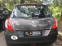 Nummerbord uit furstentum Liechtenstein