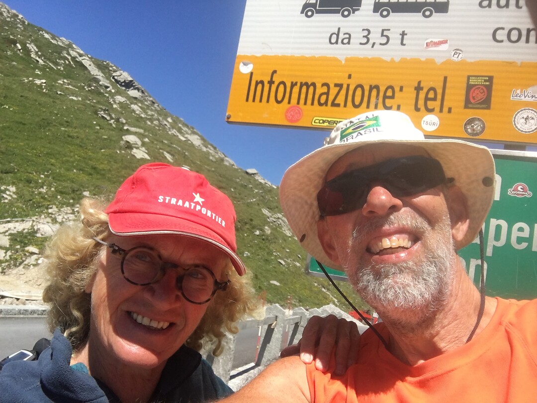 Selfie op de top