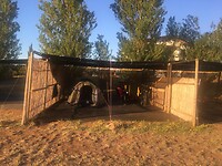 De camping. Ieder zijn eigen ruimte