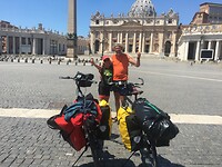 Hoera ! We zijn in Rome.
