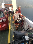 Nog steeds op de veerpont