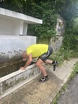 Onderweg kom je allemaal kranen tegen