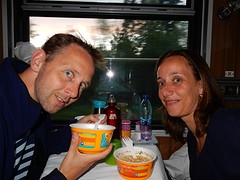 5 sterren diner in de trein