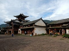 Marktplein in Shaxi