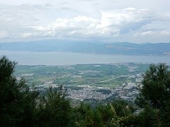 UItzicht op Erhai lake, Dali