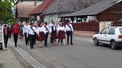 Onderweg van stadhuis naar feestzaal