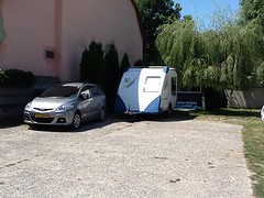 Onze plek op camping Aqurius
