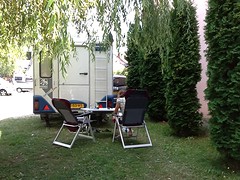 Lekkere schaduwplek in de hitte