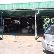 Ingang groentenmarkt