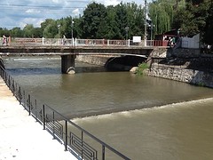 Rivier i h dorp / stadje