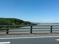 De Garonne bij Bordeaux is gepasseerd