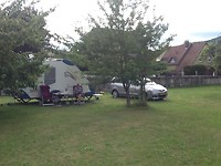 Plekje op de camping bij Munster