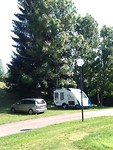 Pracht plek a h eind v d camping