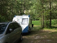 Een geweldige plek op de camping