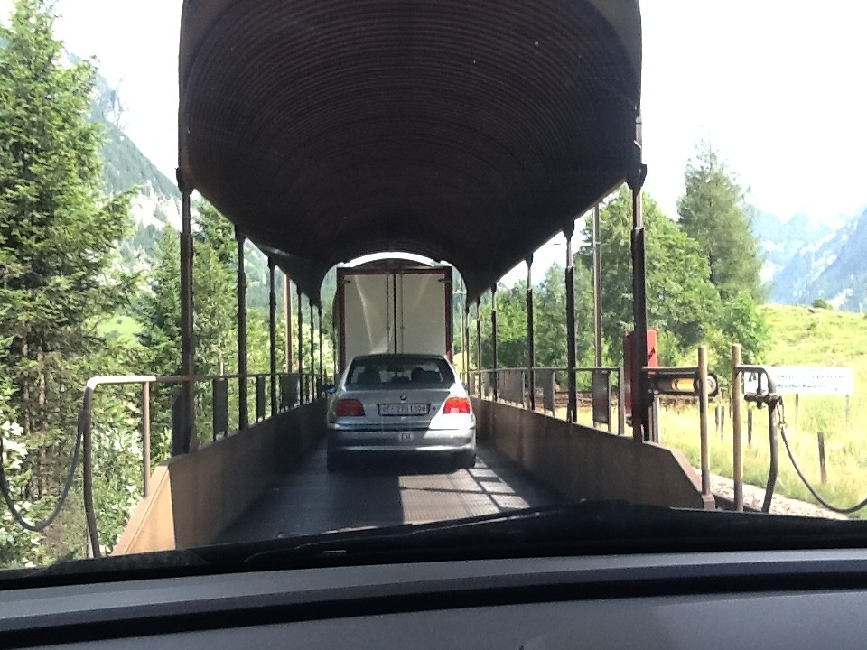 Aankomst in Kandersteg