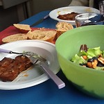 Gewoon vd bbq ook al miezert t wat