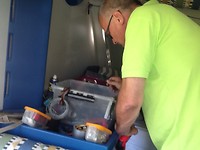 Klussen in de caravan